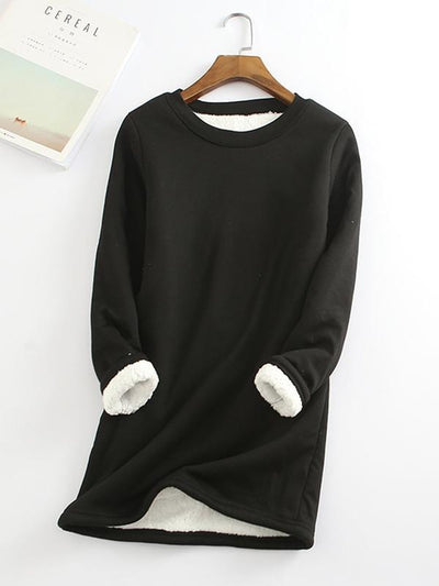 New Casual Cotton Round Neck Solid Sweatshirt (S-5XL)