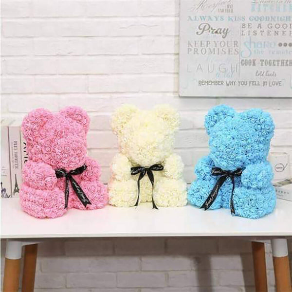 The Luxury Rose Teddy Bear