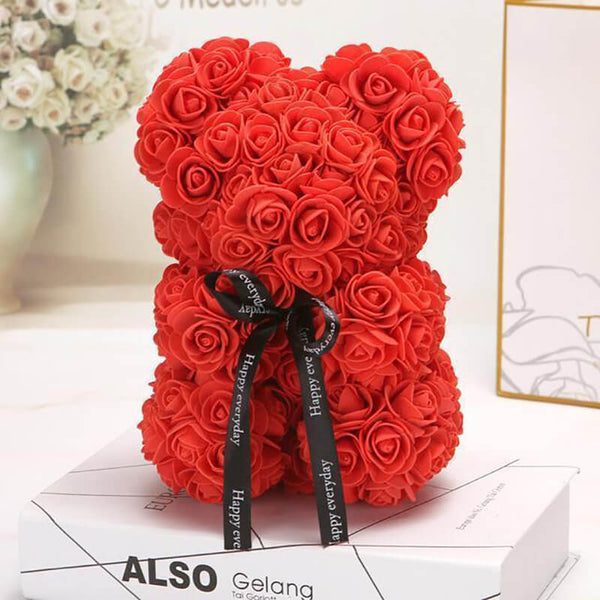 The Luxury Rose Teddy Bear