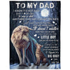 I Know It‘s Not Easy For Woman To Raise A Child Wolf A371 - Premium Blanket