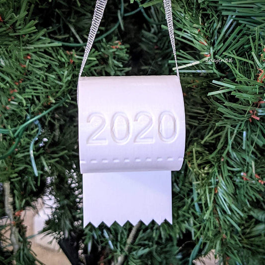 2020 Christmas Ornament Toilet Paper