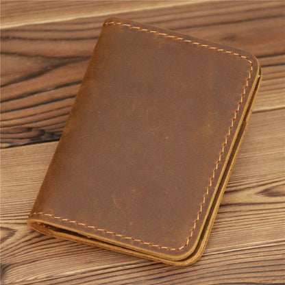 To My Son From Mom - Leather Bifold Wallet